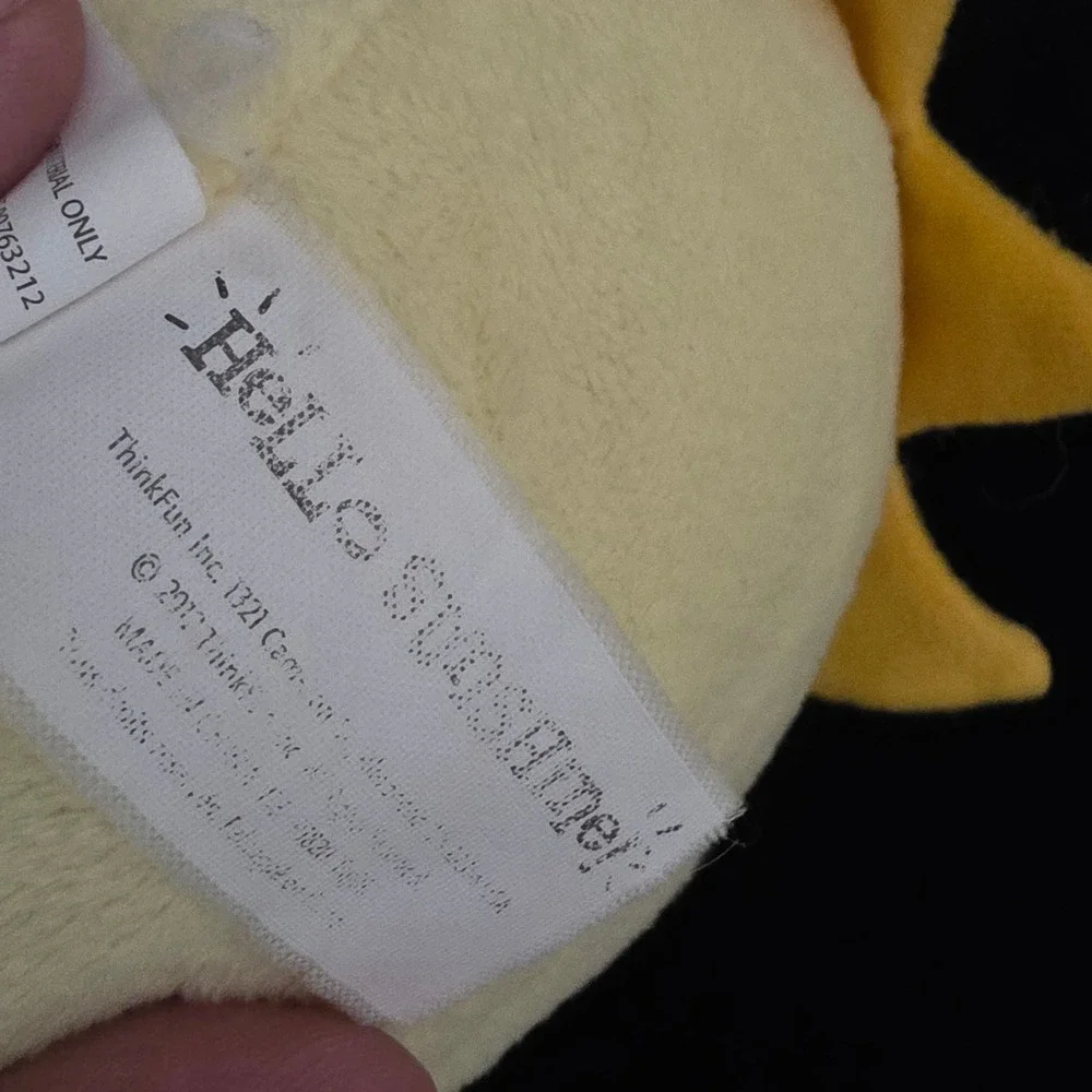 VTG ThinkFun Hello Sunshine Plush Toy Hide & Seek Learning Game. Prepositions